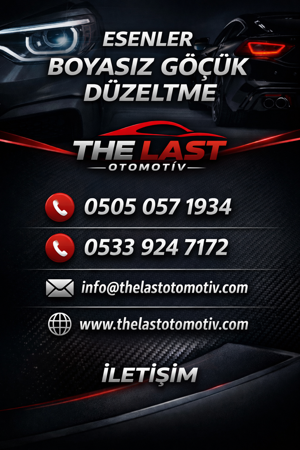 esenler boyasız göçük düzeltme