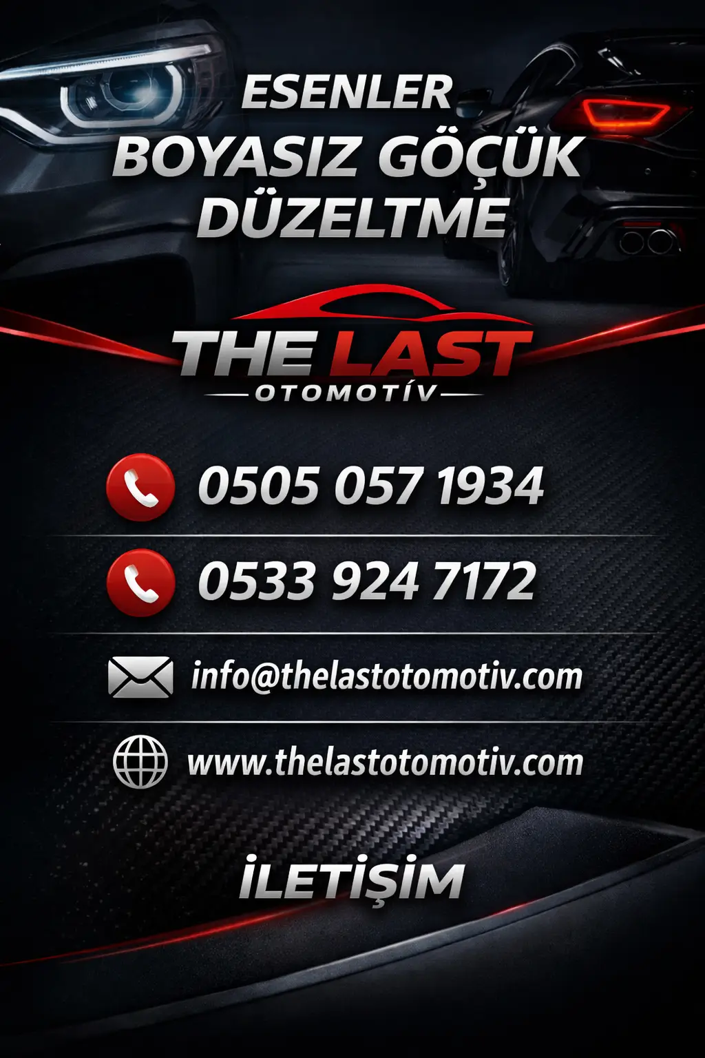 esenler boyasız göçük düzeltme