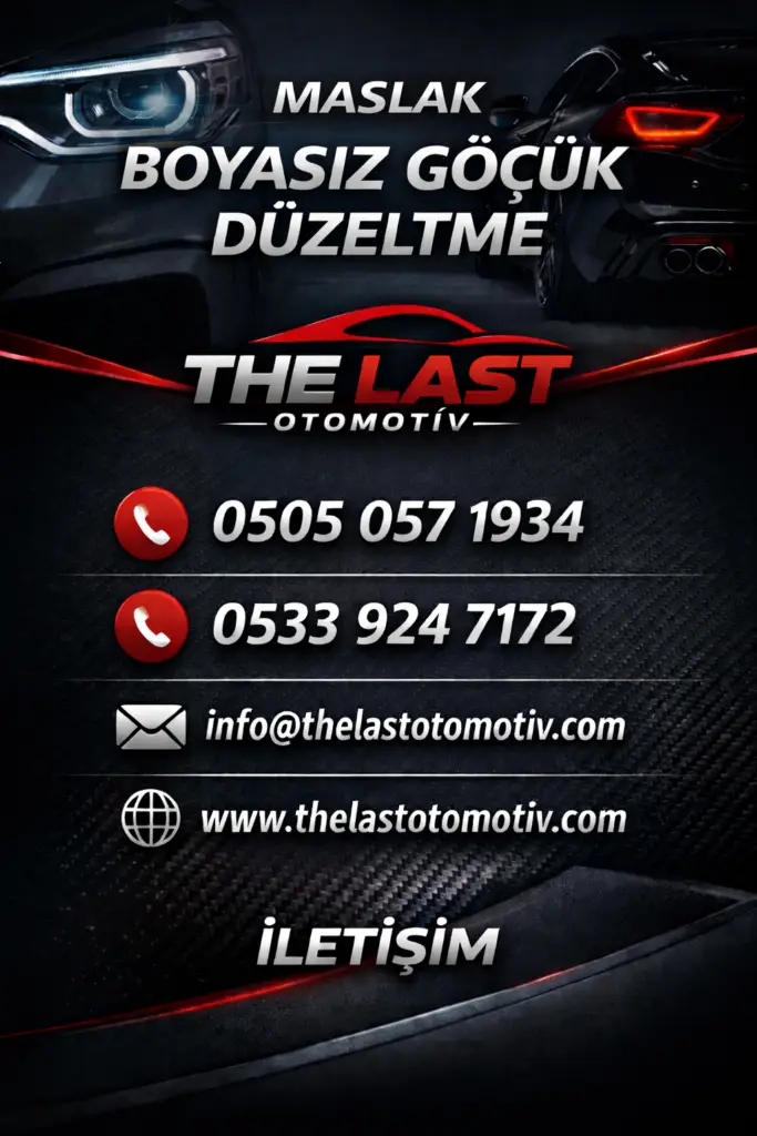 Maslak boyasız göçük düzeltme