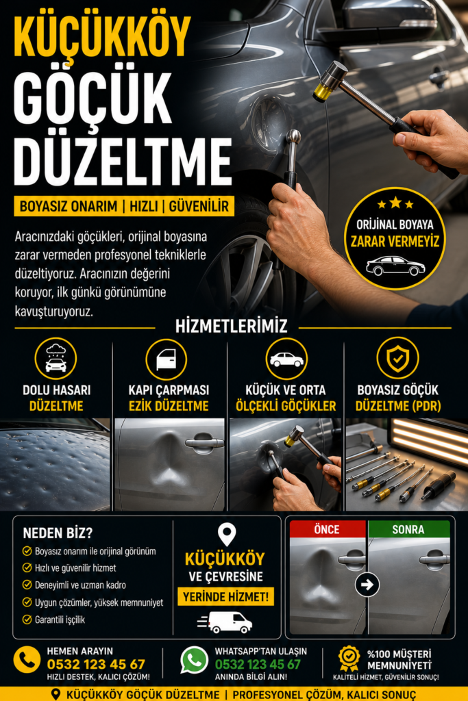 Küçükköy göçük düzeltme