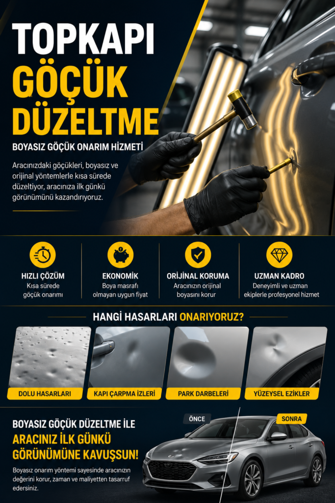 Topkapı Göçük Düzeltme