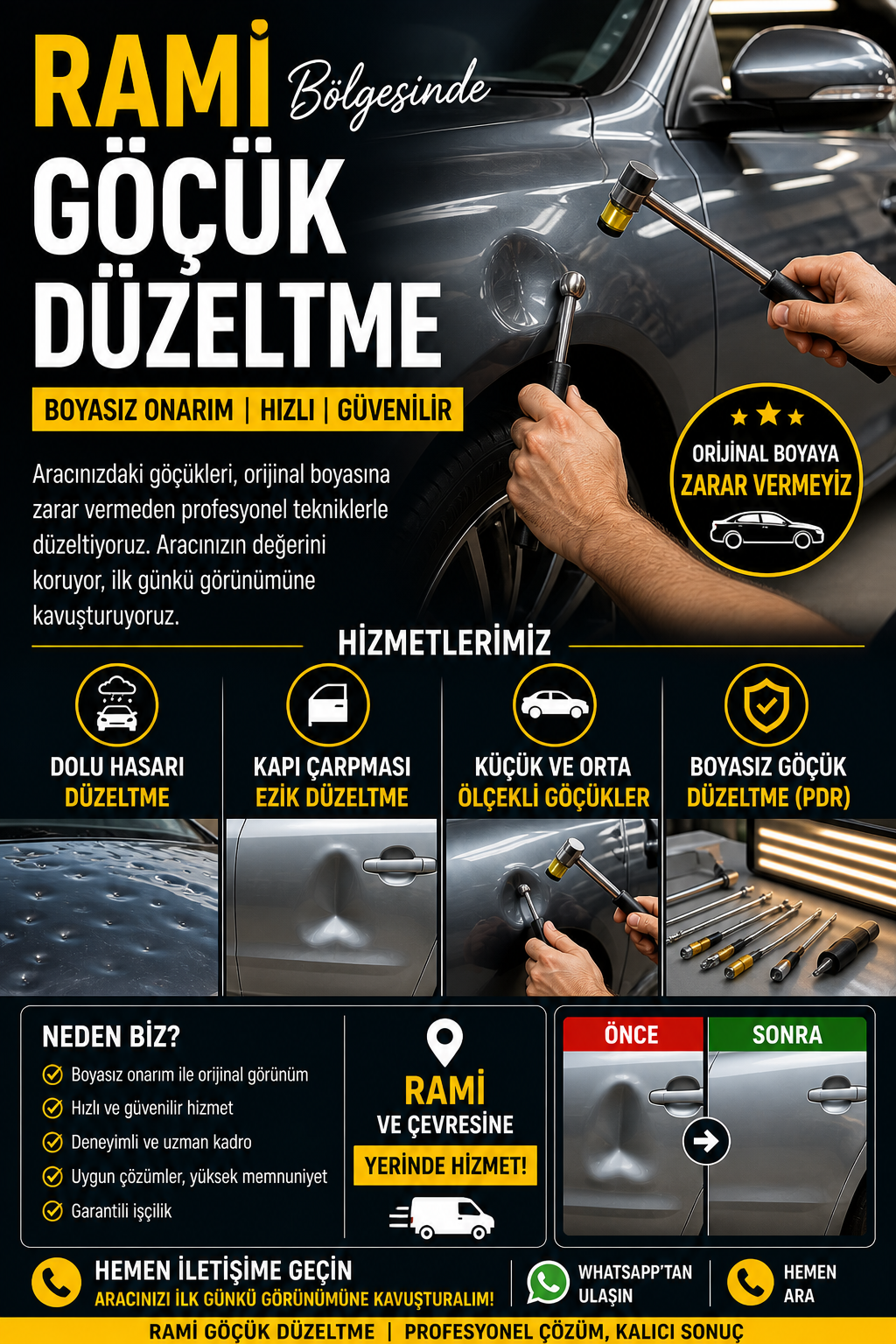 göçük düzeltme
